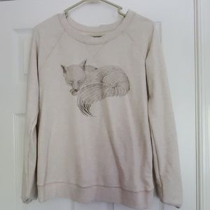 Fox graphic sweater